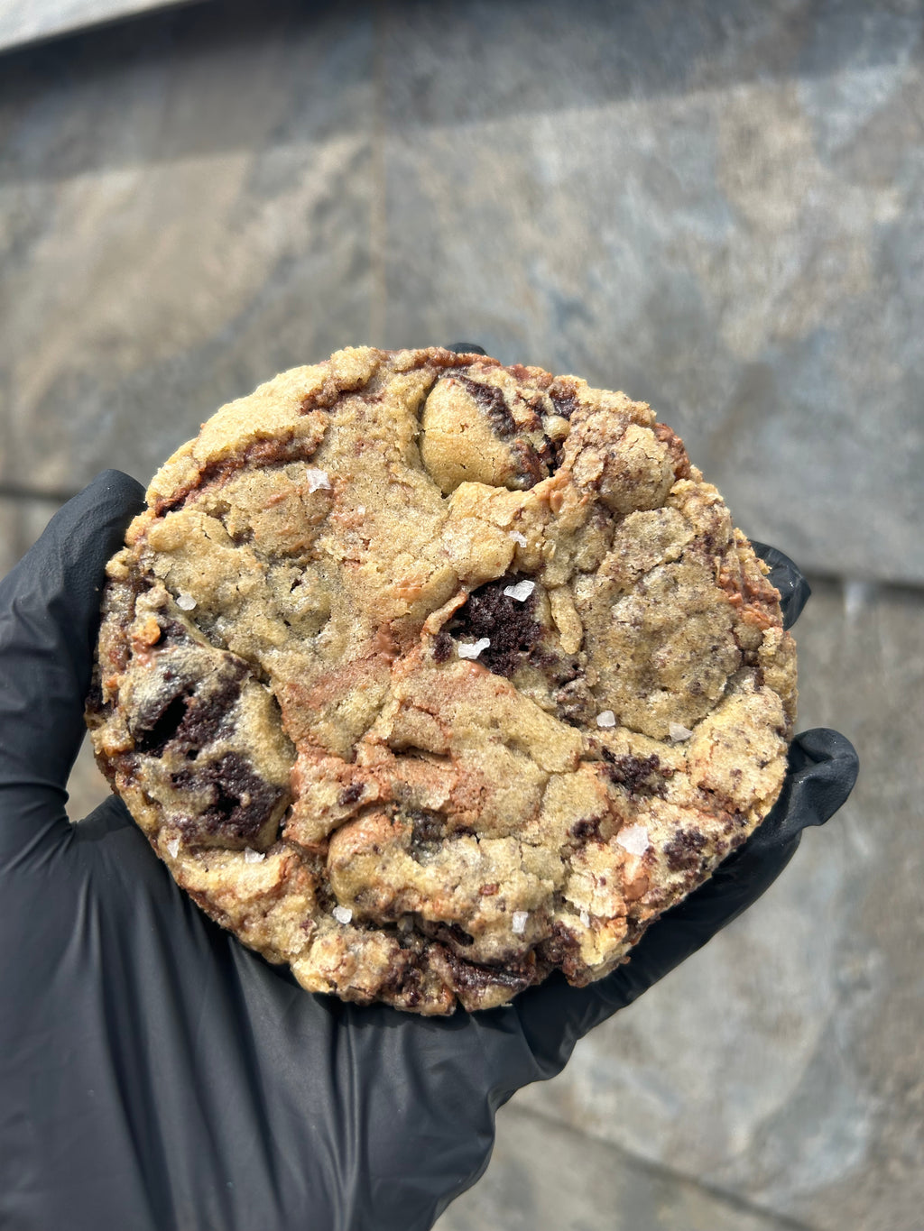 Brownie thin cookie