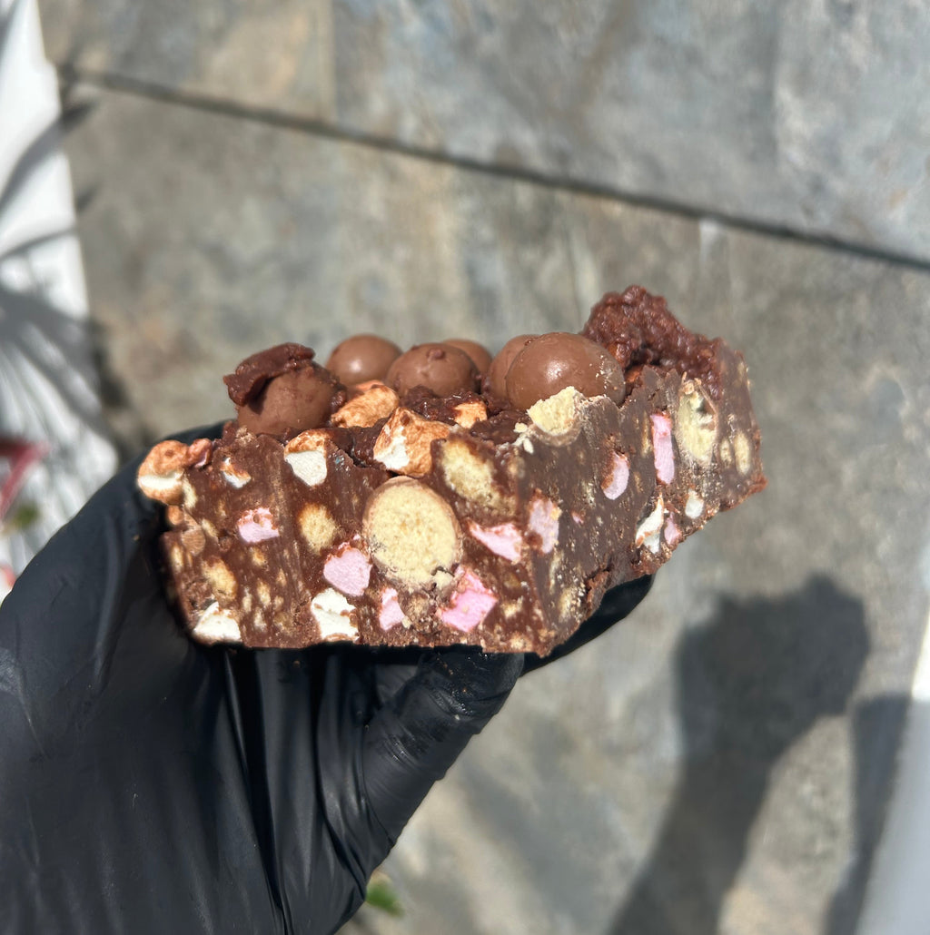 Malteaser rocky road