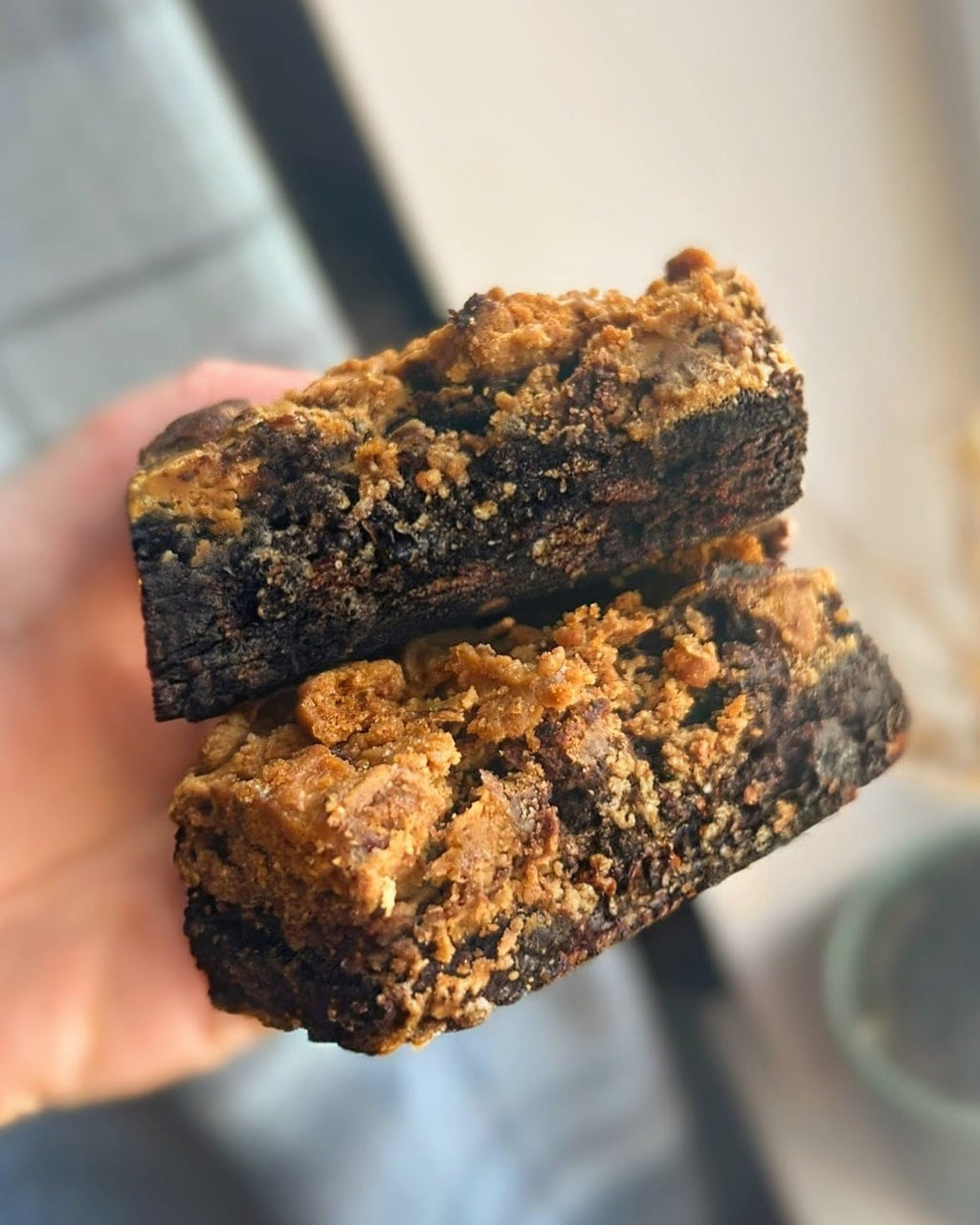 Biscoff brownie